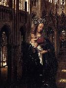 Jan Van Eyck Madonna in the Church oil on canvas